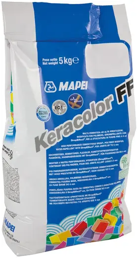 Mapei Keracolor FF затирка швов (5 кг) №113 темно-серая