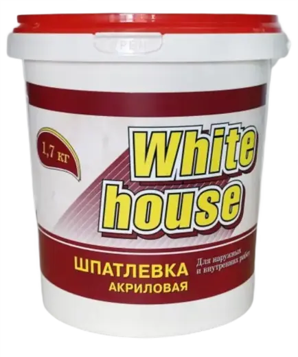 White House шпатлевка акриловая универсальная (1.7 кг)