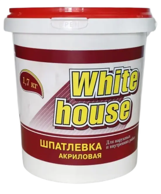 White House шпатлевка акриловая универсальная (1.7 кг)