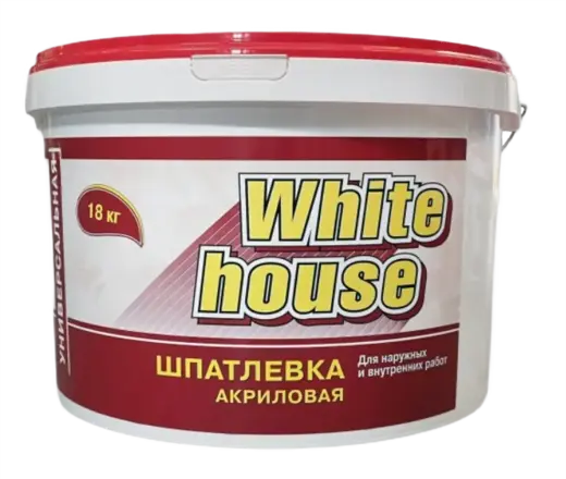 White House шпатлевка акриловая универсальная (18 кг)