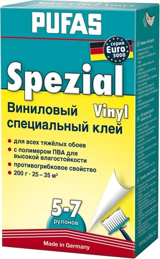 Пуфас Spezial Vinyl виниловый специальный клей (200 г)
