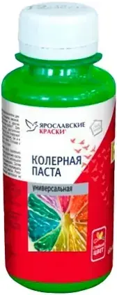 Ярославские Краски паста колеровочная универсальная (100 мл) изумрудная