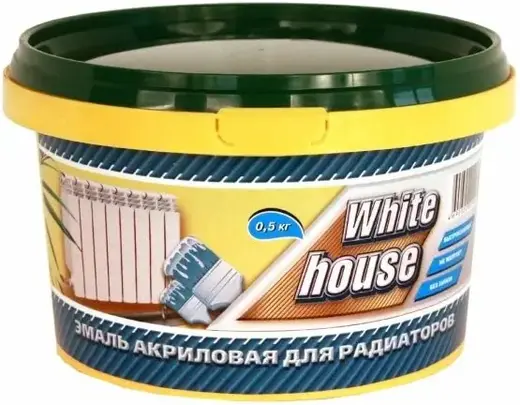 White House эмаль акриловая для радиаторов (500 г) белая