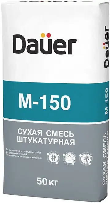 Dauer М-150 штукатурная сухая смесь (50 кг)