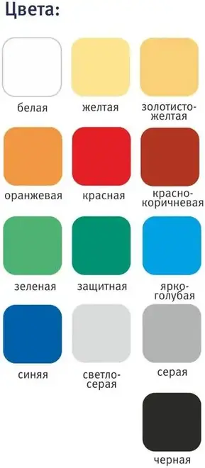 Ярославские Краски НЦ-132 нитра эмаль по металлу и дереву (48 кг) белая