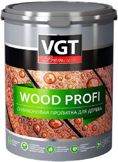 ВГТ Premium Wood Profi силиконовая пропитка для дерева (9 кг)