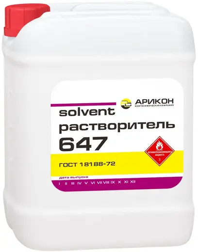 Арикон Р-647 растворитель (10 л)