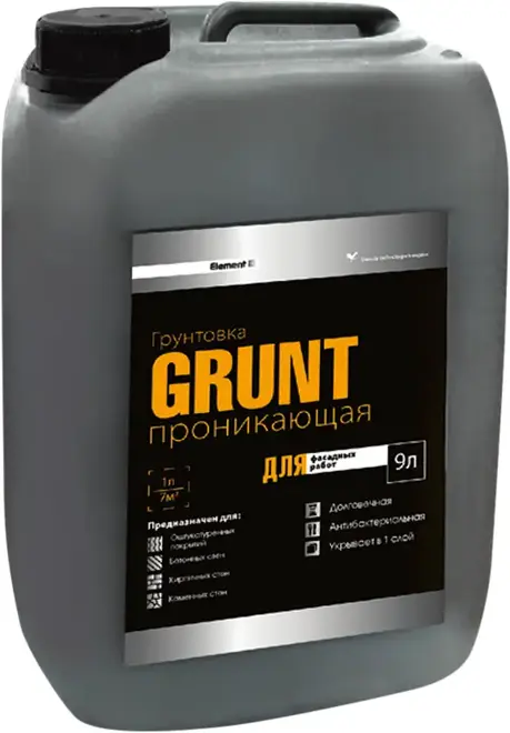 Alpa Element SE Grunt грунтовка глубокого проникновения (9 л)