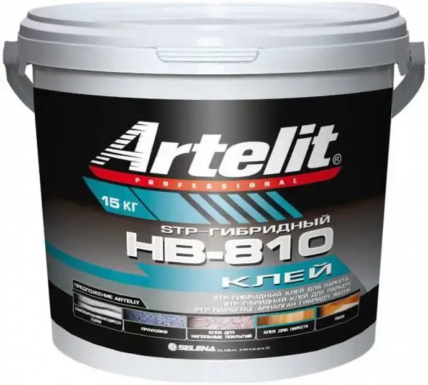 Artelit HB-810 STP-гибридный клей для паркета (15 кг (5 кг * 3 шт)