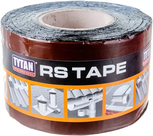 Титан Professional RS Tape лента битумная для кровли (150*10 м) коричневая