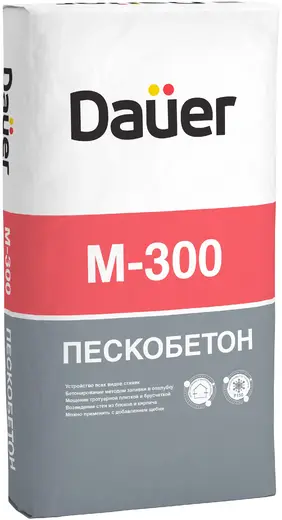 Dauer М-300 пескобетон сухая смесь (40 кг)