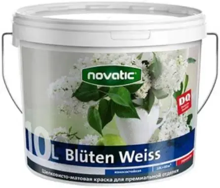Feidal Bluten Weiss краска акриловая шелковисто-матовая для премиальной отделки (2.5 л) белая