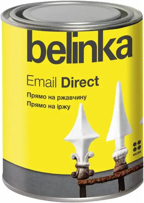 Белинка Email Direct эмаль прямо на ржавчину антикоррозийная (750 мл) зеленая