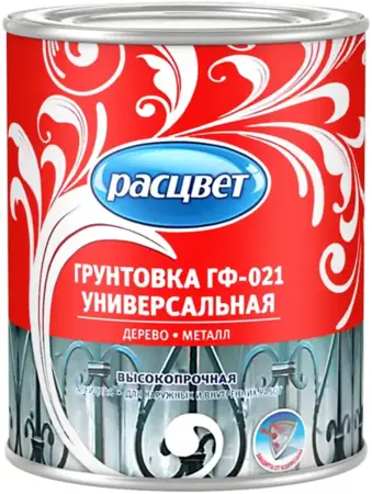 Расцвет ГФ-021 грунтовка универсальная алкидная (900 г) серая