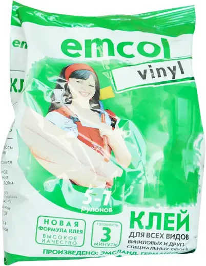 Новоколор Emcol Vinyl обойный клей для виниловых обоев (200 г)