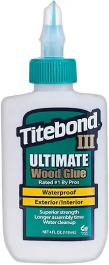 Titebond III Ultimate Wood Glue клей для дерева влагостойкий (118 мл)