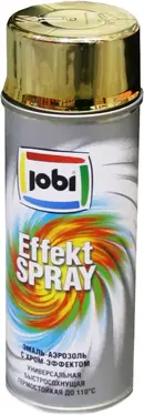 Jobi Effektspray эмаль-аэрозоль с хром-эффектом универсальная (520 мл) золото