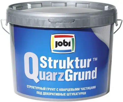Jobi Strukturquarzgrund структурный грунт под декоративные штукатурки акриловый (5 л)