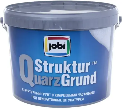 Jobi Strukturquarzgrund структурный грунт под декоративные штукатурки акриловый (10 л)