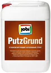 Jobi Putzgrund стабилизирующий универсальный акриловый грунт (5 л) неморозостойкий