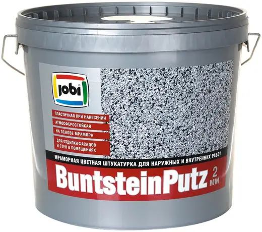 Jobi Buntsteinputz мраморная цветная штукатурка для наружных и внутренних работ (20 кг) №67