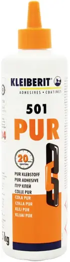 Клейберит Pur 501 полиуретановый клей влагоотверждаемый 1-компонентный (500 г)