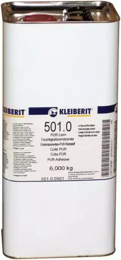 Клейберит Pur 501 полиуретановый клей влагоотверждаемый 1-компонентный (6 кг)