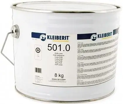 Клейберит Pur 501 полиуретановый клей влагоотверждаемый 1-компонентный (8 кг)