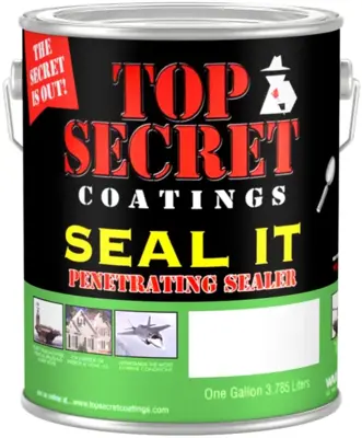 Петри Top Secret Coatings Seal It Penetrating Sealer универсальная водная пропитка по камню (1 л) бесцветная
