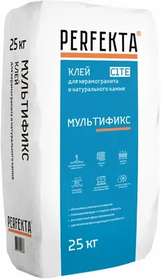 Perfekta Мультификс клей для керамогранита и натурального камня (25 кг)