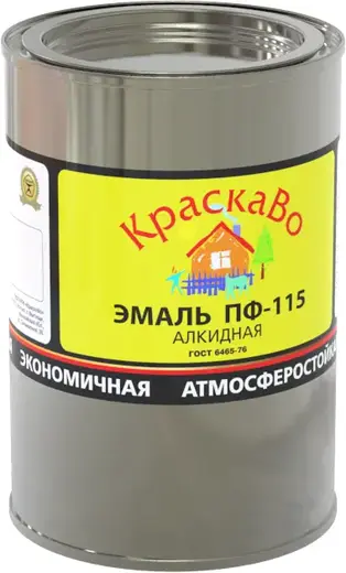 КраскаВо ПФ-115 эмаль (1.9 кг) черная