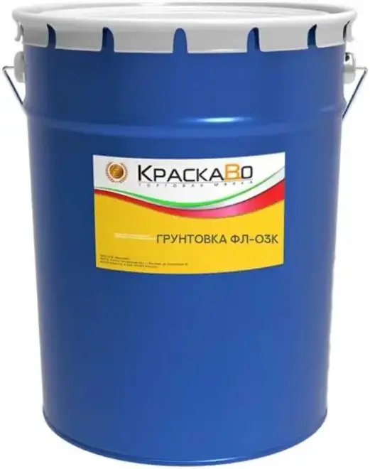КраскаВо ФЛ-03 К грунтовка (20 кг) коричневая