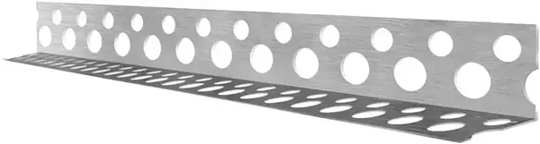 Профиль углозащитный (20*20*3 м) оцинкованный перфорированный