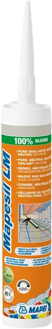 Mapei Mapesil LM герметик силиконовый (310 мл) бесцветный