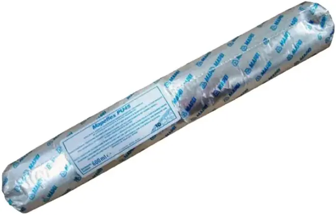 Mapei Mapeflex PU 45 FT быстросхватывающийся полиуретановый герметик и клей (600 мл) темно-серый