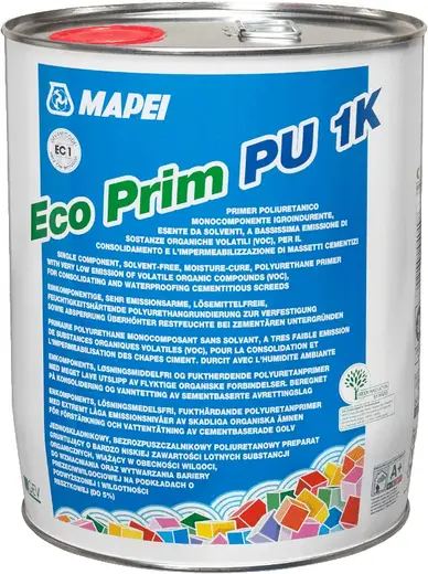 Mapei Eco Prim PU 1K полиуретановая грунтовка (10 кг)