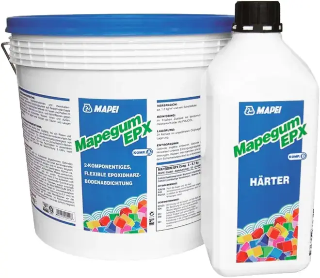 Mapei Mapegum EPX двухкомпонентная эпоксидная мембрана (8.7 кг)