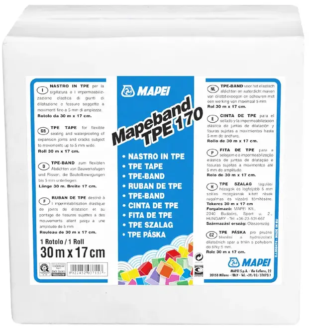 Mapei Mapeband TPE термопластичная эластомерная лента (170*30 м)