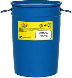КраскаВо ХС-759 эмаль двухкомпонентная (основа 20.4 кг (1 евроведро * 20 кг + 1 отвердитель * 400 г) желтая