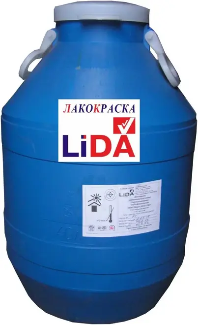 Лакокраска Lida ДФ 51/15 ВП дисперсия поливинилацетатная гомополимерная (40 кг)