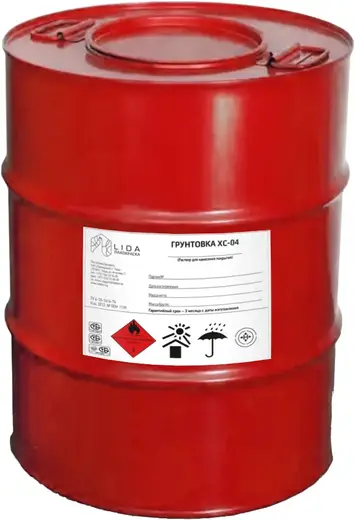 Лакокраска Lida ХС-04 грунтовка спиртостойкая (20 кг)