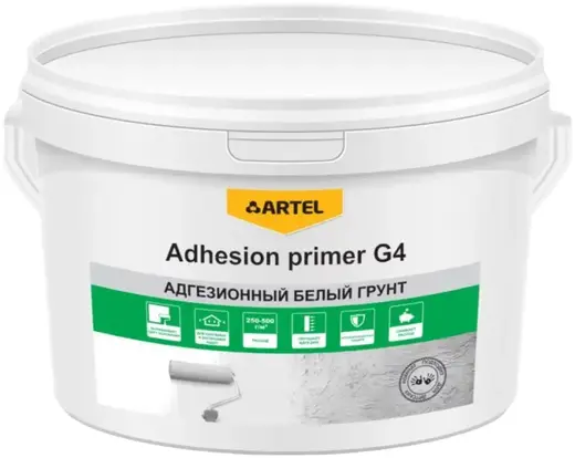 Артель Adhesion Primer G4 адгезионный белый грунт (15 кг)