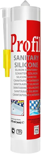 Soudal Profil Sanitary Silicone санитарный силикон (270 мл) бесцветный