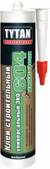 Титан Professional Универсальный Эко 604 клей строительный (290 мл)
