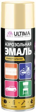 Ultima эмаль аэрозольная универсальная (520 мл) бежевая RAL 1001 глянцевая