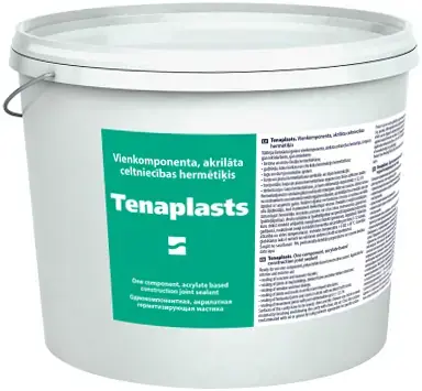 Tenax Тенапласт однокомпонентный полиакрилатный строительный герметик (15 кг) белый