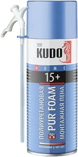 Kudo Home Pur Foam 15+ полиуретановая монтажная пена (520 мл)