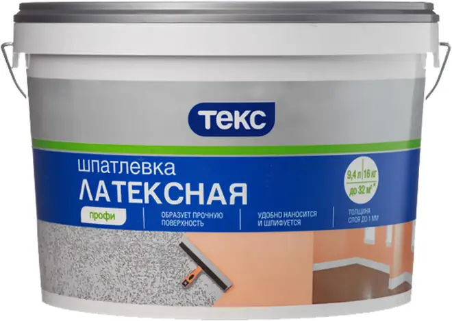 Текс Универсал шпатлевка латексная (1.5 кг)