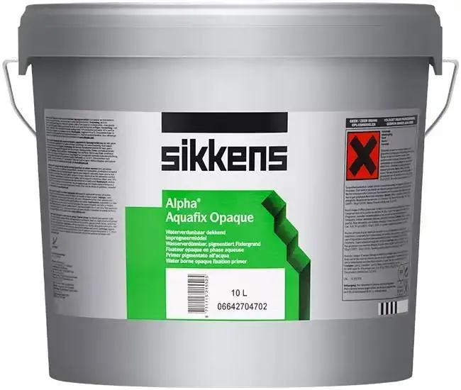 Sikkens Wood Coatings Alpha Aquafix Opaque адгезионный грунт на водной основе (10 л) белый