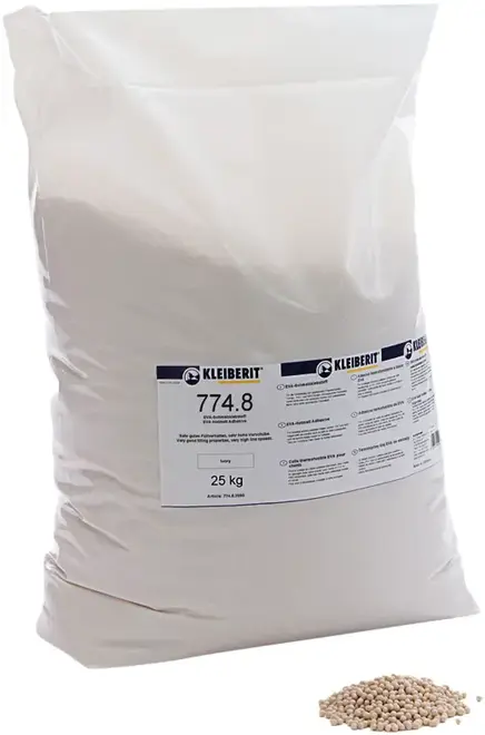 Клейберит 774.8 клей-расплав средней вязкости с хорошей начальной адгезией (25 кг) бежевый